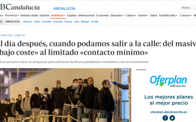 ABC ME ENTREVISTA, CON EL TEMA DE REAPERTURA DE LOCALES HOSTELERÍA