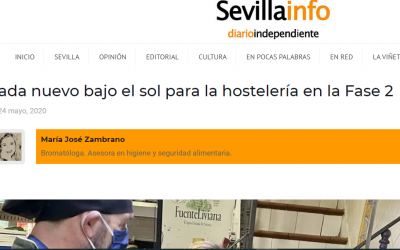 Pubicado un artículo mío de opinión sobre Fase 2 en hostelería