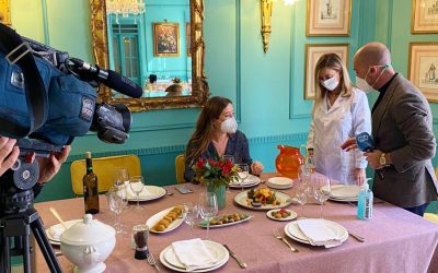 Hoy entrevista para Canal Sur Noticias. Brozam con Sergio Morante