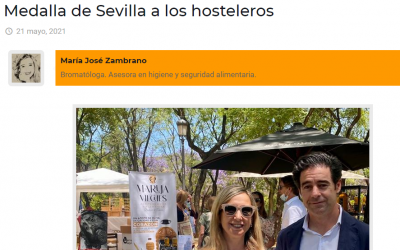 Artículo en Sevillainfo, Medalla de Sevilla para los Hosteleros
