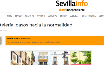 Artículo en Sevillainfo, Hostelería hacia la normalidad. Nuevo BOJA