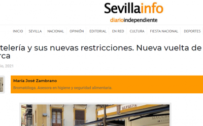 SEVILLAINFO, Hostelería y sus nuevas restricciones. Vuelta de tuerca. BOJA 22/07/21