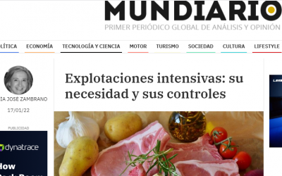 Explotaciones intensivas: su necesidad y sus controles