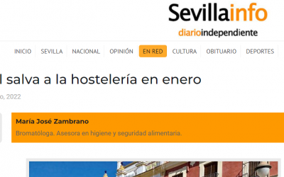 El sol salva a la hostelería en enero
