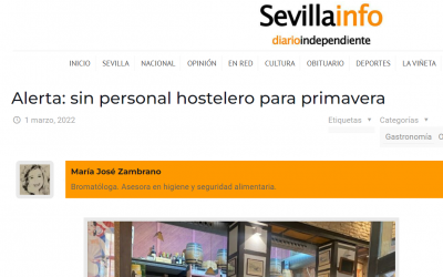 Alerta, sin personal hostelero para primavera