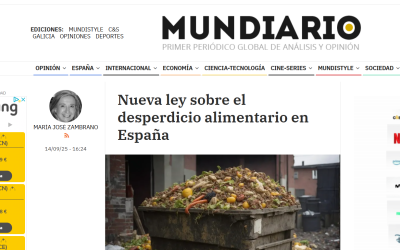Nueva ley  del  desperdicio alimentario en España