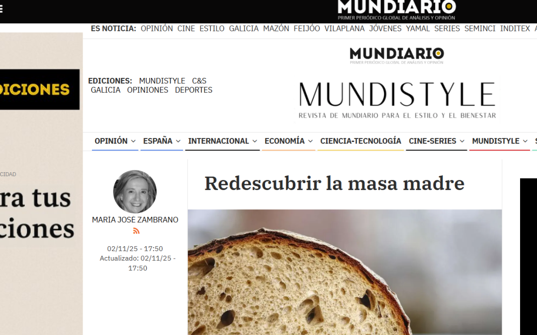 Redescubrir la masa madre