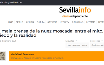 La mala prensa de la nuez moscada