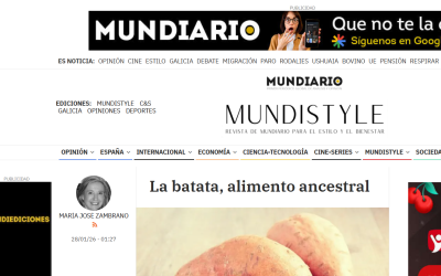 La batata, alimento ancestral