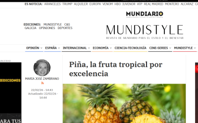 La piña la fruta tropical por excelencia